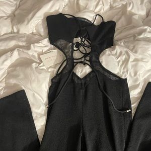 Outcast Black Jumpsuit